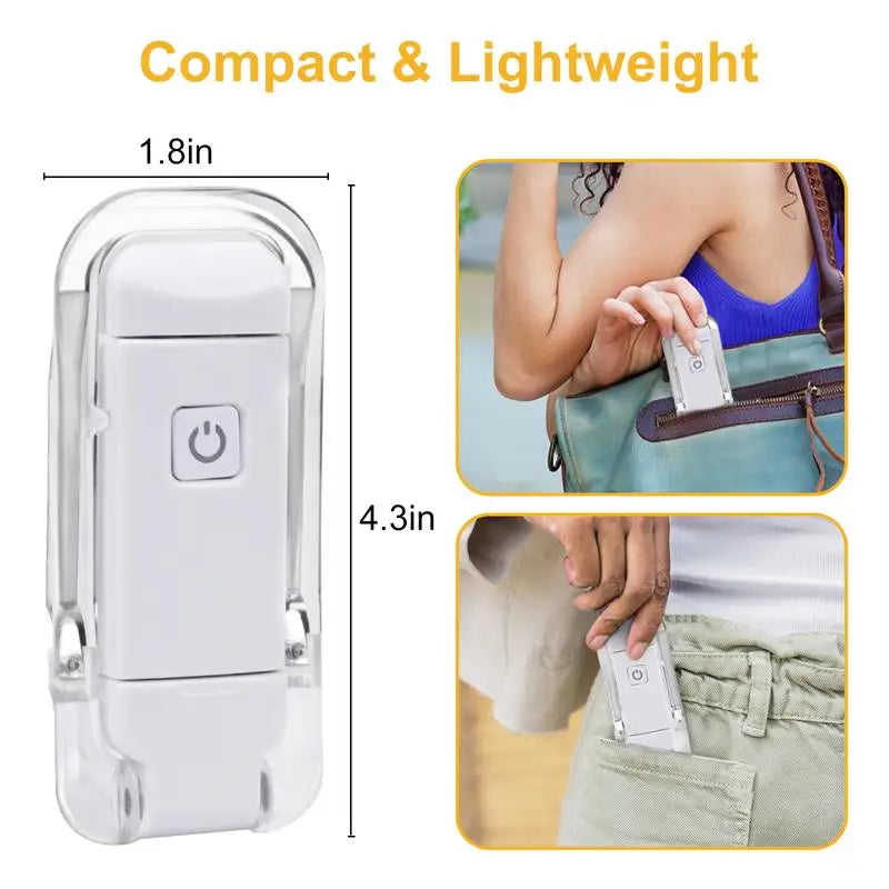 LED USB Rechargeable Book Light Reading